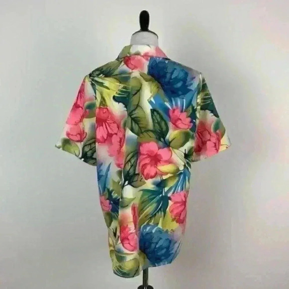 Maggie sweet Hawaiian aloha woman’s top size large - Picture 9 of 9